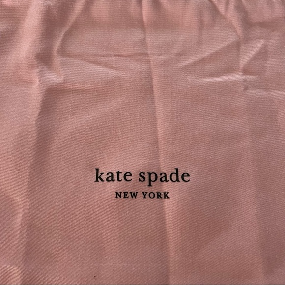 Kate Spade Pink Drawstring 17x19 Dust Bag - Picture 2 of 4